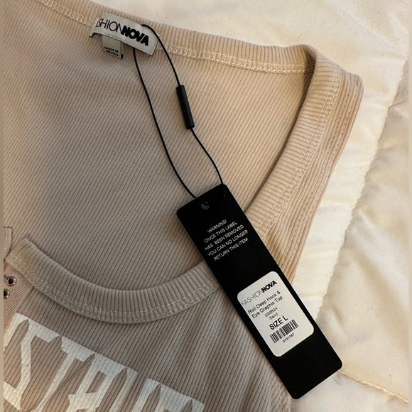 NWT Fashion Nova comfy corset tank - Picture 2 of 3